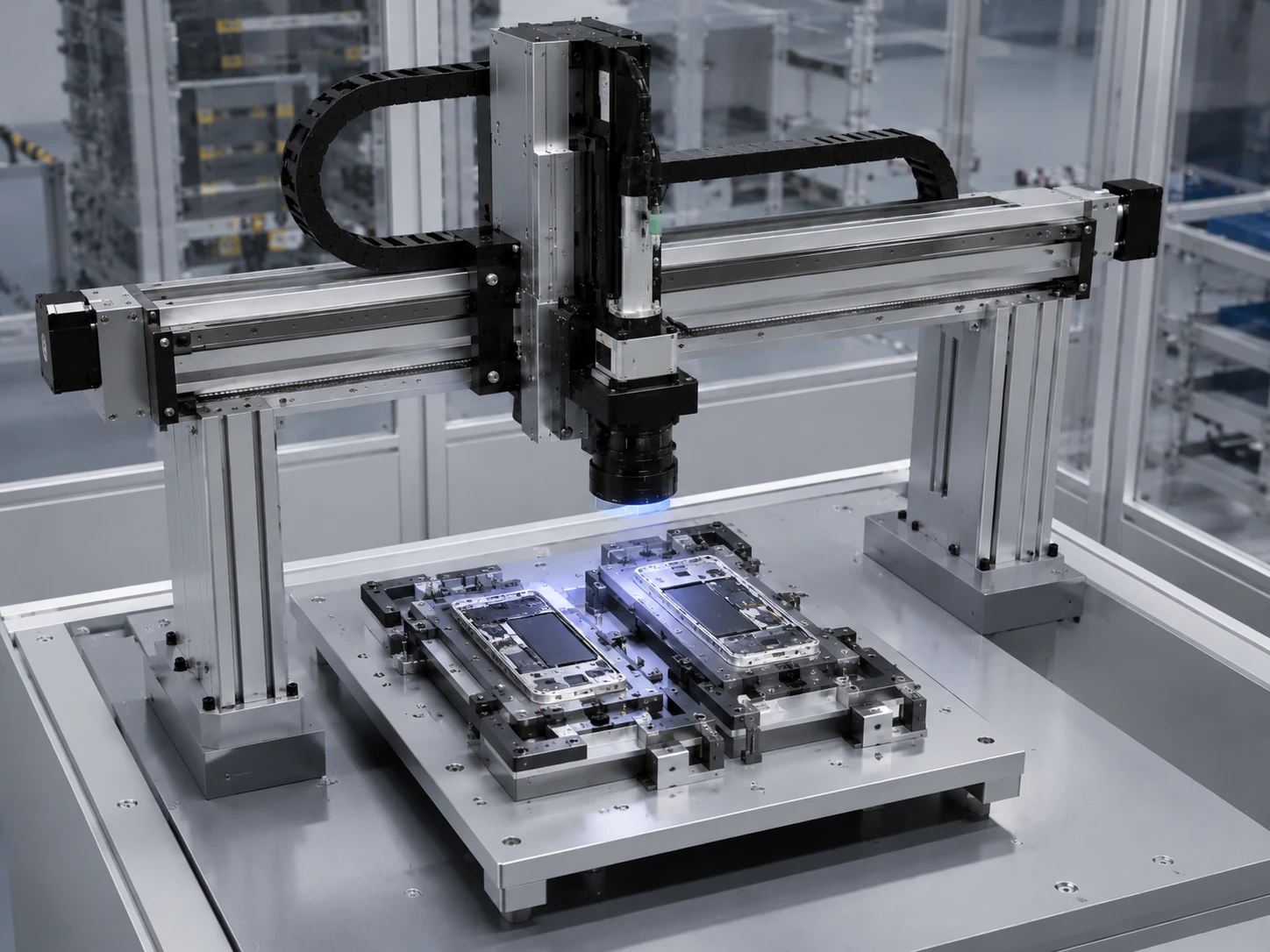 Cartesian robot for inspection and measurement scanning