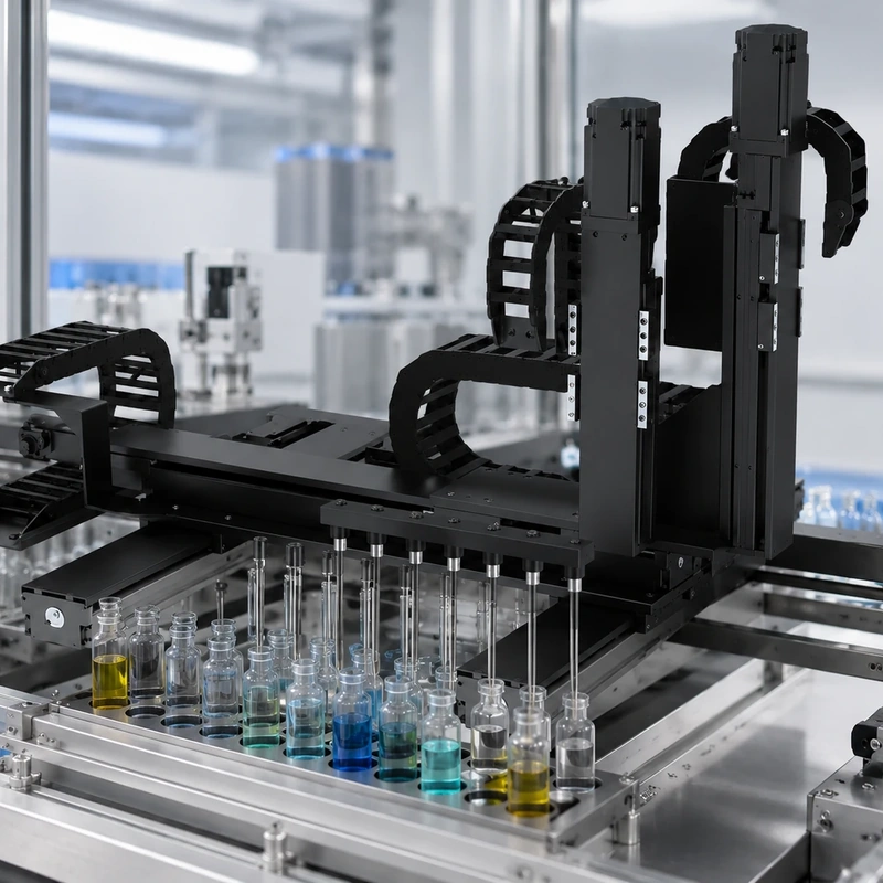 Custom Cleanroom Linear Stage System